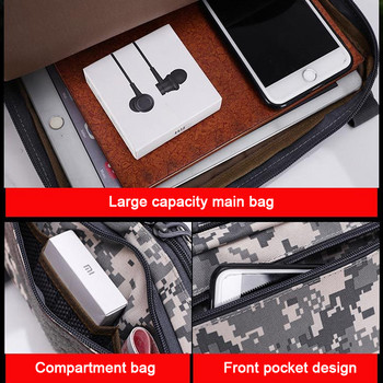 Laser Tactical Chest Bag Мъжка функционална чанта за жилетка Survival Army CAMO Molle System Kit Bag Раница Локомотивна раница