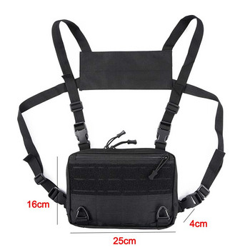 Τσάντα στήθους Laser Tactical Ανδρική τσάντα Survival Army CAMO Molle System Kit Τσάντα πλάτης Locomotive Backpack