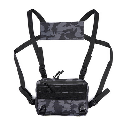 Laser Taktička torba za prsa Muška funkcionalna torba za prsluk Survival Army CAMO Molle System Kit torba Ruksak Ruksak za lokomotivu