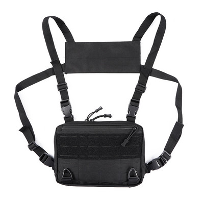 Laser Taktička torba za prsa Muška funkcionalna torba za prsluk Survival Army CAMO Molle System Kit torba Ruksak Ruksak za lokomotivu