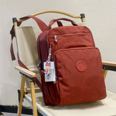 Új divatos, nagy kapacitású hátizsák nőknek Nylon vízálló alkalmi férfi hátizsák Könnyű női laptoptáska