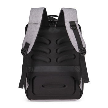 Μαύρη σκληρή τσάντα με κέλυφος Leisure Commuting Αδιάβροχο Ελαφρύ επαγγελματικό σακίδιο πλάτης Ανδρικό σακίδιο πλάτης Αντικλεπτική τσάντα υπολογιστή