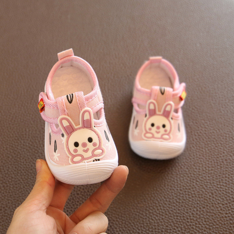 2022. Ležerne cipele za dječake Plavo ružičasti slatki uzorak zeca Novorođenčad Cipele za djevojčice Mokasine za malu djecu F01201