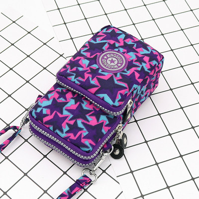 Portofel sport nou Geantă de telefon pentru geantă mobilă de umăr Husă Curea Geantă de mână Poșetă Portofel pentru monede Suport chei retro Geantă mică de bani