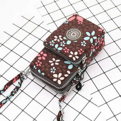 Portofel sport nou Geantă de telefon pentru geantă mobilă de umăr Husă Curea Geantă de mână Poșetă Portofel pentru monede Suport chei retro Geantă mică de bani