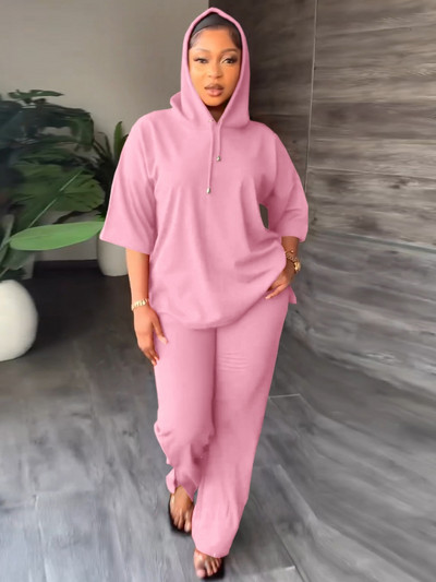 2-dijelni ženski kompleti hlača 2023. Proljetni pulover s kapuljačom, gornji dijelovi i odijela s hlačama Dvodijelni komplet trenirke i majice