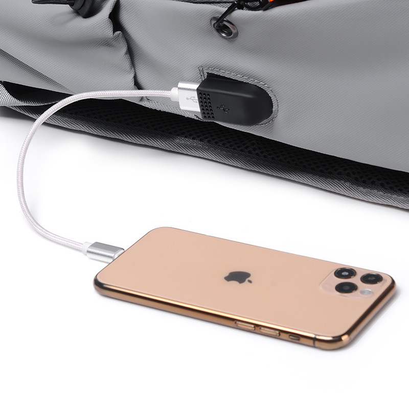 Äri seljakott Meeste USB kooli seljakotid 15,6 tolli sülearvuti veekindel seljakott Suure mahutavusega kotikotid meestele seljakoti kotid