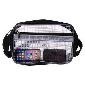 Anti-Static Clearroom Clear Tool Bag Full Cover Pvc For Engineer Waist Bag Fanny Pack