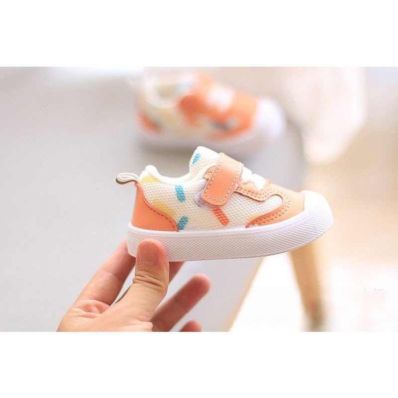 Jarné dievčenské chodítka, detské ľahké tenisky, chlapčenské športové sieťované topánky pre batoľatá, tenisové topánky od 1 do 3 rokov