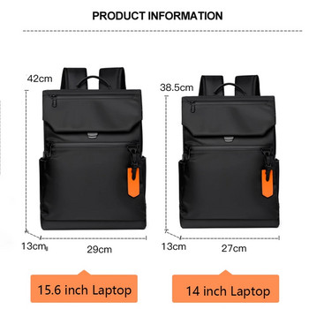 Σακίδιο πλάτης για ανδρικό φορητό υπολογιστή MARKROYAL Business Αδιάβροχη τσάντα ταξιδιού Υψηλής ποιότητας τσάντα πλάτης γραφείου Commuter USB Charging Dropshipping