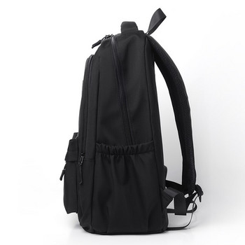 14-инчова универсална ученическа чанта за мъже и жени за свободното време Едноцветна чанта за през рамо за спорт на открито Голяма раница за лаптоп за пътуване