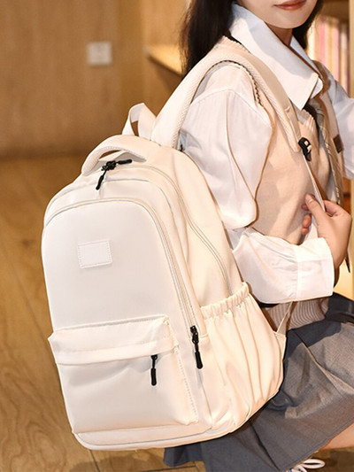 Univerzalna školska torba od 14 inča za muškarce i žene za slobodno vrijeme jednobojna torba za vanjske sportove na rame putna ruksak za prijenosno računalo velikog kapaciteta