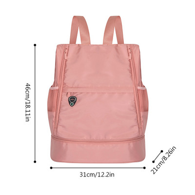 Veľkokapacitný pánsky batoh z nylonu, vodotesná športová taška pre ženy, cestovný batoh, trendy školské tašky, batoh na voľný čas, kabelka