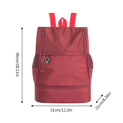 Veľkokapacitný pánsky batoh z nylonu, vodotesná športová taška pre ženy, cestovný batoh, trendy školské tašky, batoh na voľný čas, kabelka