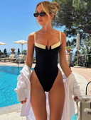 2023 Costum de baie sexy pentru femeie dintr-o bucată Costum de baie pentru femeie Negru PushUp brazilian Monokini Body Costum de baie Imbracaminte de plajă Costum de baie
