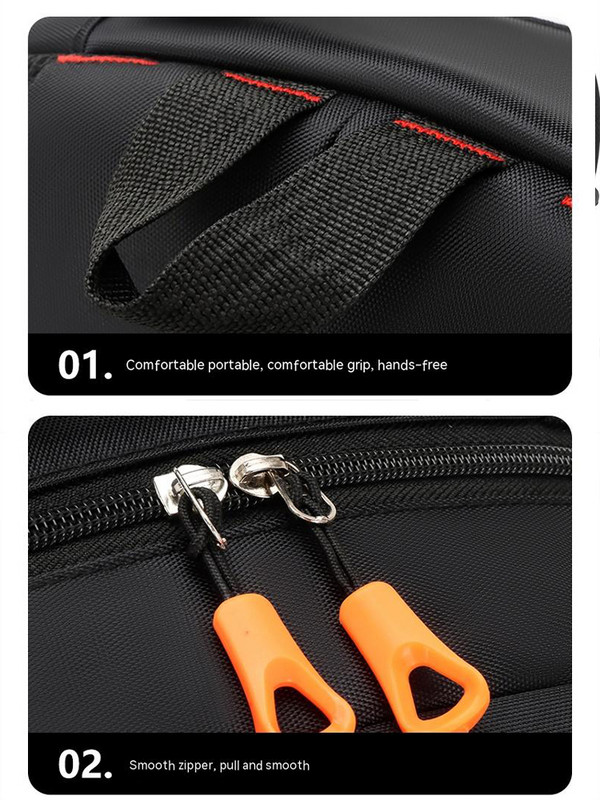 „Oxford Cloth“ vyrų kuprinė, atspari vandeniui didelės talpos kelioninės kuprinės 15,6 colio nešiojamojo kompiuterio kuprinės Kolegijos studentų mokyklinė krepšys Nauja