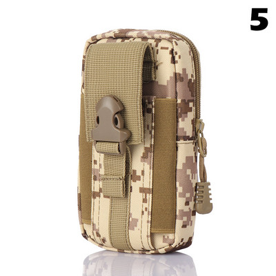 Geantă tactică Molle Geantă de talie cu centură Pachet tactic Geantă din pânză Oxford Husă pentru telefon mobil Sport în aer liber Camping Drumeții Geantă de vânătoare