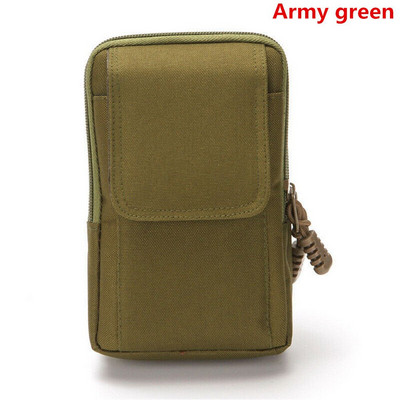 Geantă tactică Molle Geantă de talie cu centură Pachet tactic Geantă din pânză Oxford Husă pentru telefon mobil Sport în aer liber Camping Drumeții Geantă de vânătoare