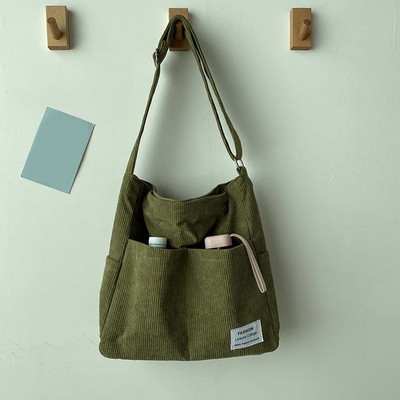 Ženska velika torba preko ramena Ležerna retro velika ručna torba Sklopiva klasična torba na remen Mekana svestrana torba za skitnicu s podesivim remenom