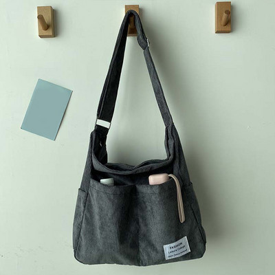 Ženska velika torba preko ramena Ležerna retro velika ručna torba Sklopiva klasična torba na remen Mekana svestrana torba za skitnicu s podesivim remenom