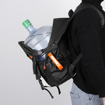 Луксозна мъжка раница с високо качество 15.6 раница за лаптоп с голям капацитет Водоустойчива чанта за пътуване Модни ученически раници за мъже