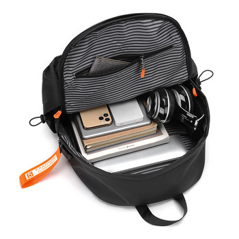 Луксозна мъжка раница с високо качество 15.6 раница за лаптоп с голям капацитет Водоустойчива чанта за пътуване Модни ученически раници за мъже