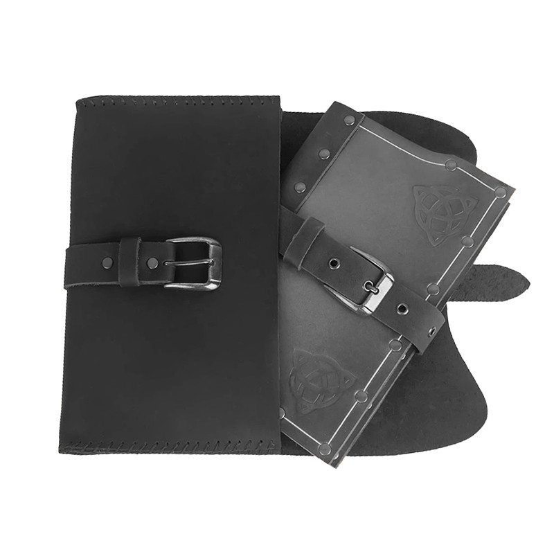 Srednjovjekovna larp torbica torbica kožni remen torbica novčanik za muškarce žene steampunk renesansa viking pirat džepna torbica za knjigu čarolija