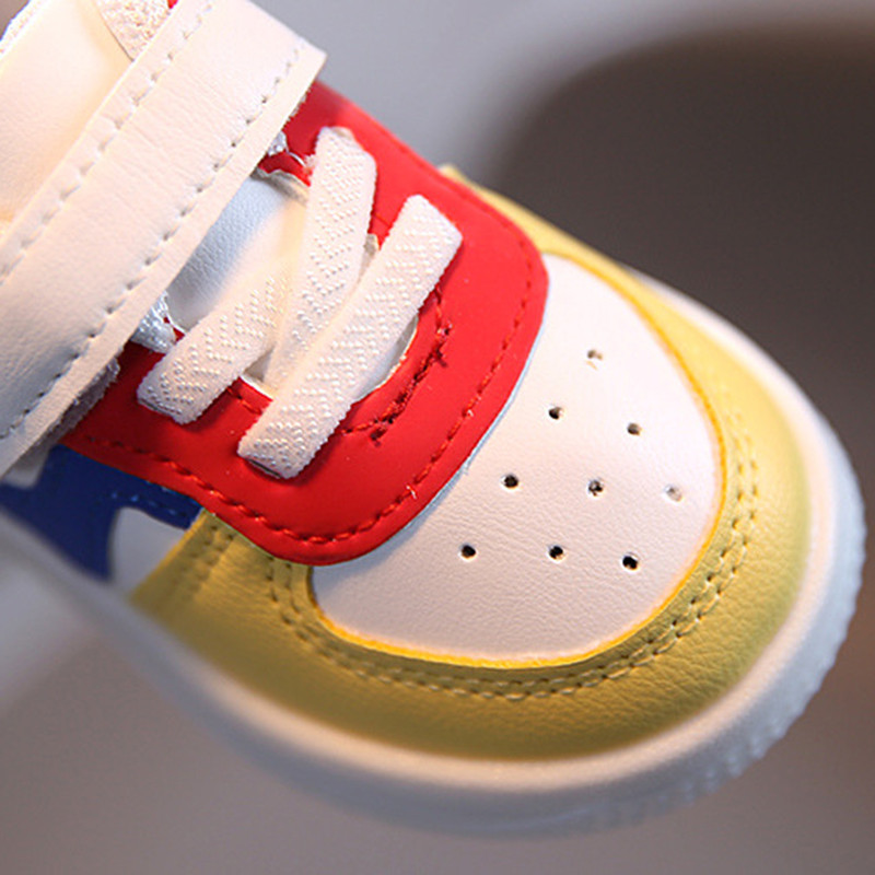 COZULMA Beebi tossud Väikelaste jalanõud Laste spordijalatsid poistele Tüdrukutele Nahast Moodsad Libisemiskindlad Pehmed vabaajajalatsid imikutele