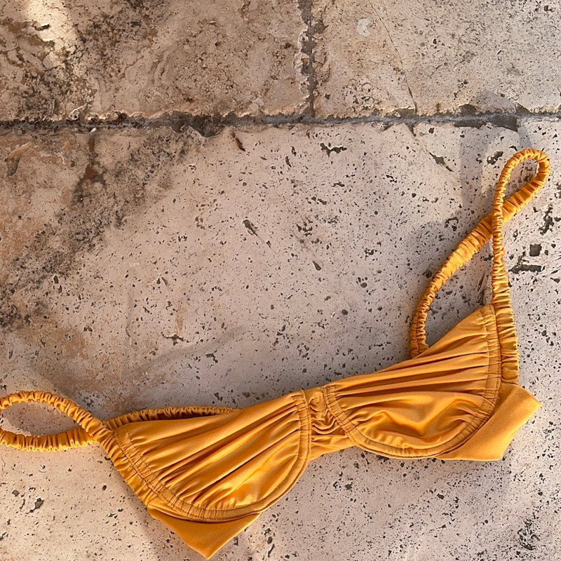 Push Up bikini Seksi ženski kupaći kostimi 2023 Ženski kupaći kostimi Mikro bikini set Brazilian Biquine kupaći kostim Sjajna odjeća za plažu