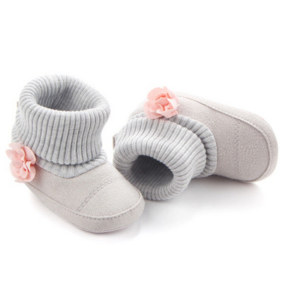 Modne čizme za novorođenče za djevojčice Cipele za princeze Čizmice za novorođenčad Čizme za dojenčad Marka buty za malu djecu s ružičastim cvjetovima Poklon za tuširanje