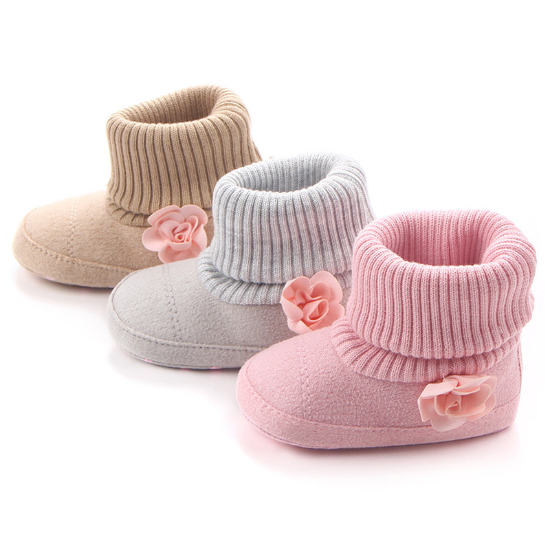 Modne čizme za novorođenče za djevojčice Cipele za princeze Čizmice za novorođenčad Čizme za dojenčad Marka buty za malu djecu s ružičastim cvjetovima Poklon za tuširanje