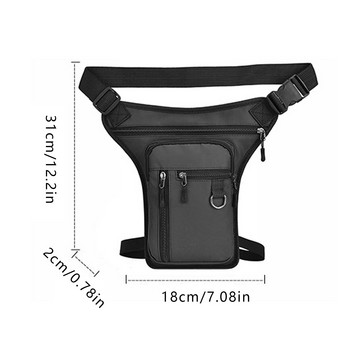Водоустойчиви чанти за кръста за крака Преносим пакет за кръста Molle за рамо Забавен туризъм на открито Мотоциклетна чанта за кръста Чанта за крака