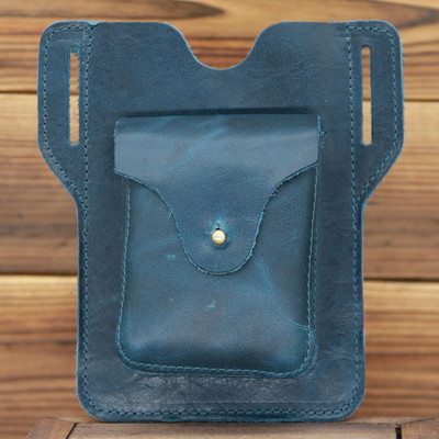 Ľadvinka, pánska kožená slučka na opasok, ľadvinky, bedrový pás pre mužov, puzdro na mobilný telefón, zapaľovač cigariet, vonkajšie puzdro na náradie