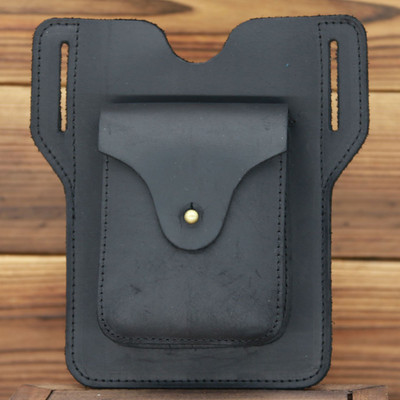 Ľadvinka, pánska kožená slučka na opasok, ľadvinky, bedrový pás pre mužov, puzdro na mobilný telefón, zapaľovač cigariet, vonkajšie puzdro na náradie