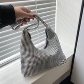 1ks Večerná kabelka s kamienkami, korálkami, lesklými diamantmi, večerná párty, svadobné kabelky, kabelka cez rameno, darčeky pre ženy