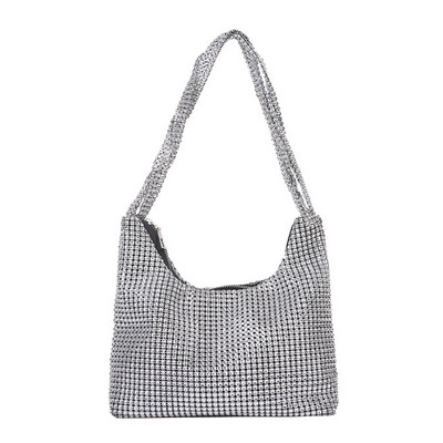 1ks Večerná kabelka s kamienkami, korálkami, lesklými diamantmi, večerná párty, svadobné kabelky, kabelka cez rameno, darčeky pre ženy