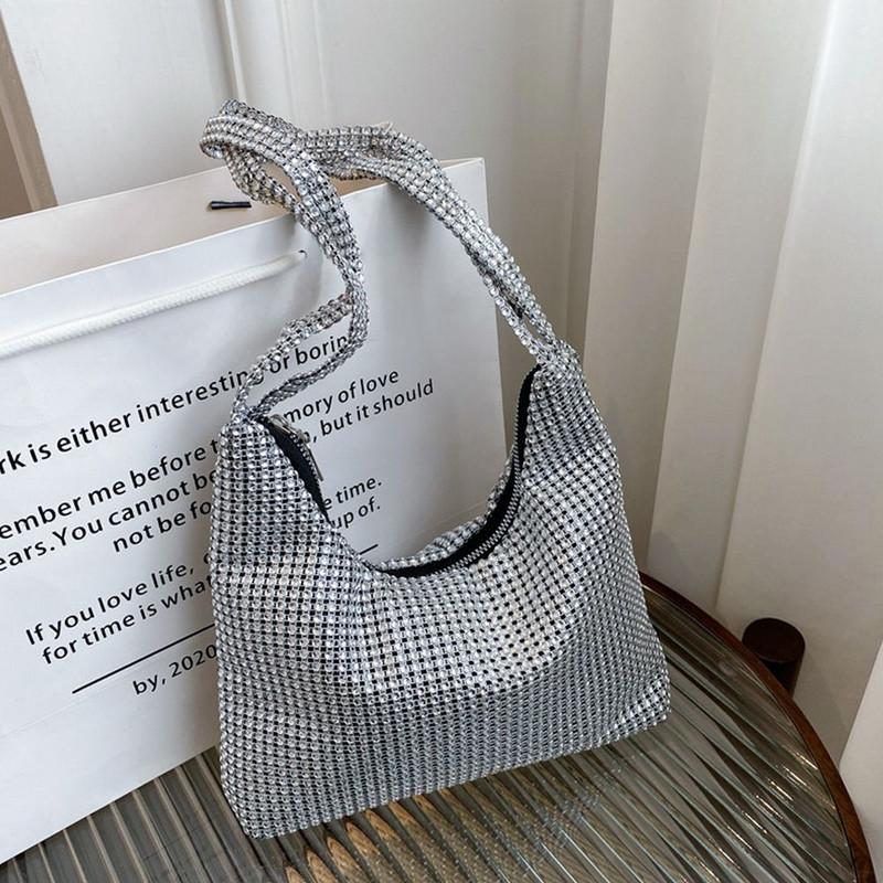 1ks Večerná kabelka s kamienkami, korálkami, lesklými diamantmi, večerná párty, svadobné kabelky, kabelka cez rameno, darčeky pre ženy