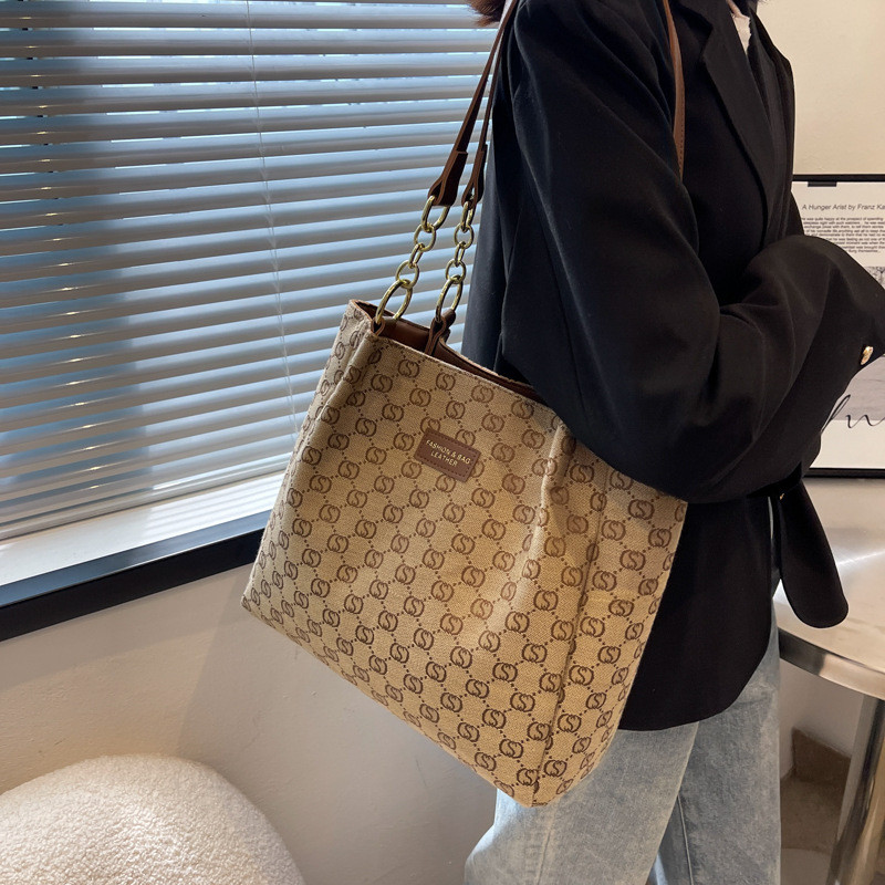 Platnene shopping torbe za žene Luksuzna torba na rame 2022. NOVI dizajn Ženska jednostavna torba na rame Ženske torbe Velike