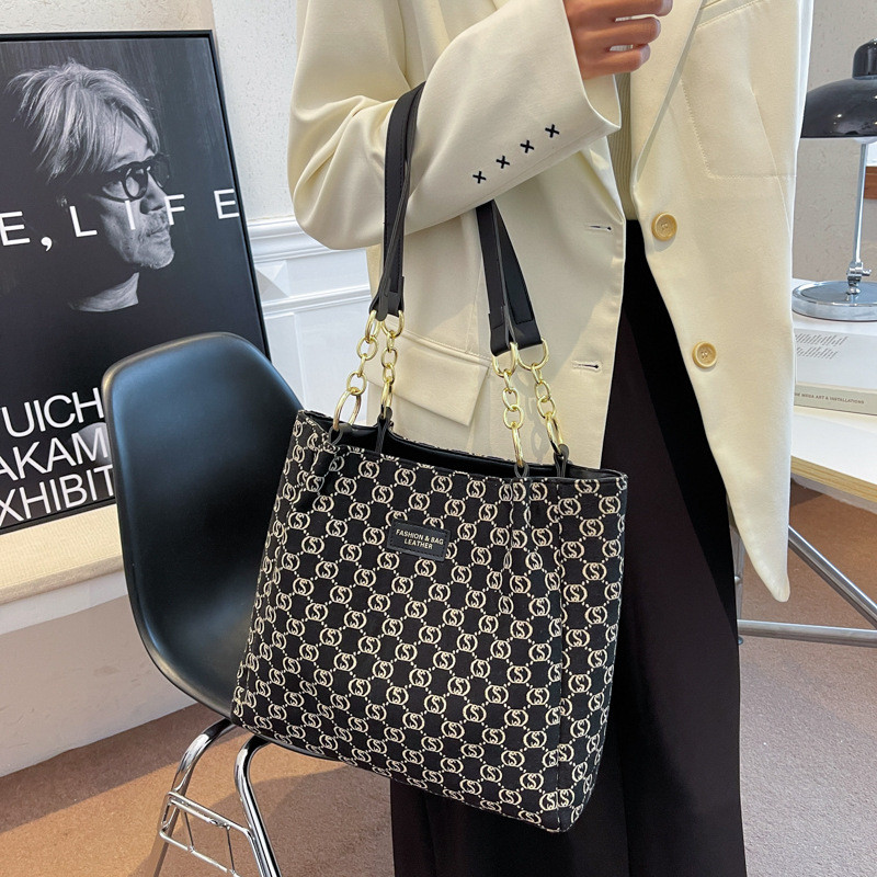 Platnene shopping torbe za žene Luksuzna torba na rame 2022. NOVI dizajn Ženska jednostavna torba na rame Ženske torbe Velike