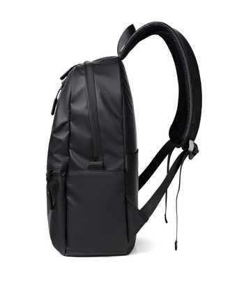 Нова 14-инчова модна чанта за през рамо с голям капацитет Лека чанта за лаптоп Пу раница