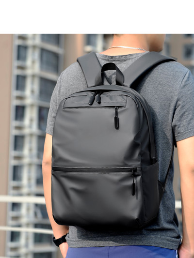 Uus 14-tolline moodne suure mahutavusega õlakott, kerge sülearvutikott Pu-seljakott