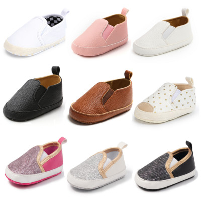 Pantofi casual unisex pentru bebeluși, pantofi moale, anti-alunecare, pentru bebeluși, băieți, fete, nou-născuți, cu gură superficială, primii pantofi pentru sugari, pantofi pentru copii mici