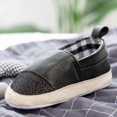 Pantofi casual unisex pentru bebeluși, pantofi moale, anti-alunecare, pentru bebeluși, băieți, fete, nou-născuți, cu gură superficială, primii pantofi pentru sugari, pantofi pentru copii mici