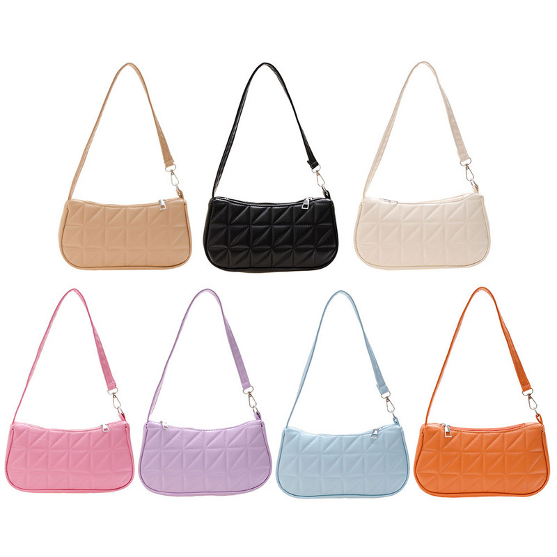 2023, la modă pentru femei, geantă de umăr la subrat, genți de tote din nailon, din piele PU