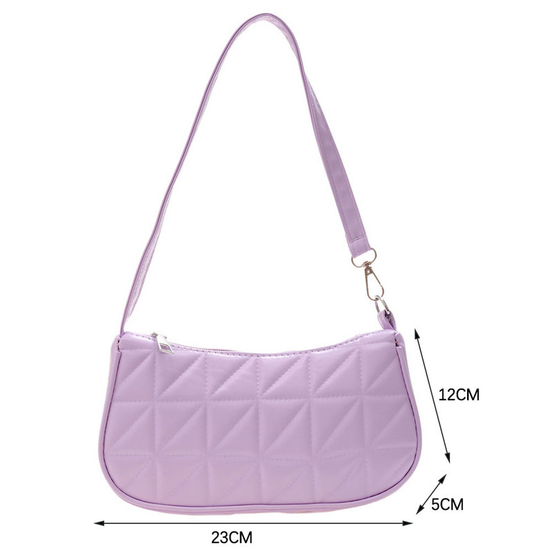 2023, la modă pentru femei, geantă de umăr la subrat, genți de tote din nailon, din piele PU