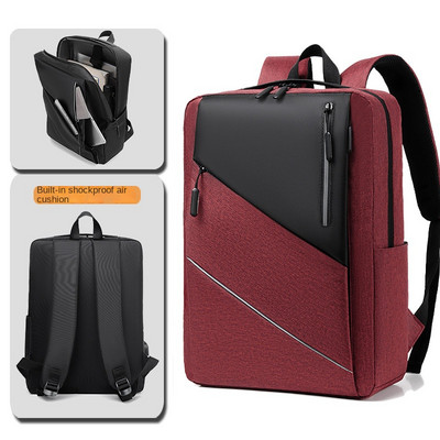 Muški ruksak torbe za muškarce Vodootporna torba za prijenosno računalo Prozračna školska torba otporna na habanje za dječake Besplatna dostava Crna Siva Plava