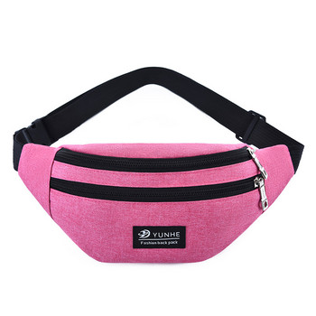 Ροζ τσάντες μέσης Fanny Pack Γυναικεία τσάντα ζώνης Πακέτα στήθους Θήκη τηλεφώνου Bolsa Feminina τσάντα ισχίου τσάντα τσάντα μπανάνας τσάντα πορτοφόλι
