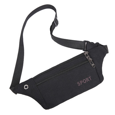 Geantă din pânză pentru bărbați, cu mai multe compartimente, pentru piept sport, geantă mică din pânză, geantă pentru telefon mobil, geantă de fitness, portofel multifuncțional