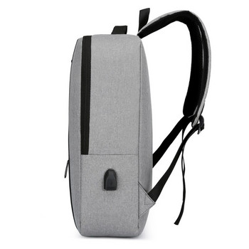 15,6-инчова унисекс многофункционална водоустойчива раница с голям капацитет, бизнес ежедневна чанта с USB зареждане