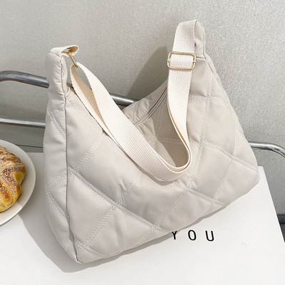 Fashion Shoulder Bag Μαλακό καπιτονέ Γυναικείο Clutch Ελαφρύ Oxford Girl Υψηλής ποιότητας μεγάλη τσάντα για γυναίκες Ταξίδι διακοπών